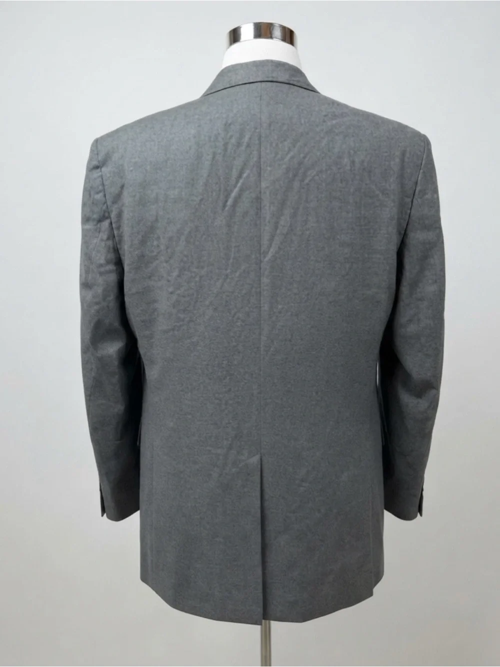 Ralph Lauren Men's 43R Gray Wool Cashmere Blend Blazer Suit Jacket